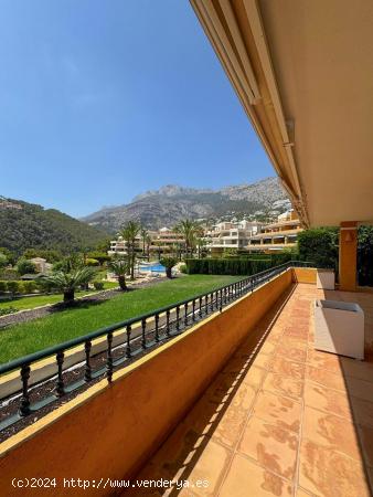 Exclusivo apartamento de lujo en planta baja con vistas al mar y la montaña en Altea Hills - ALICAN