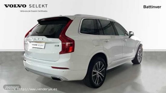 Volvo XC 90 2.0 B5 D MOMENTUM 4WD AUTO 235 5P 7 Plazas de 2019 con 77.650 Km por 46.900 EUR. en Madr