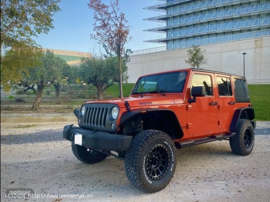 Jeep Wrangler Unlimited 4x4 V6 285 CV de 2015 con 120.000 Km por 32.900 EUR. en Barcelona