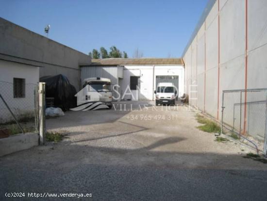 VENTA  DE NAVE INDUSTRIAL EN ASPE ZONA CAMPO DE FUTBOL - ALICANTE