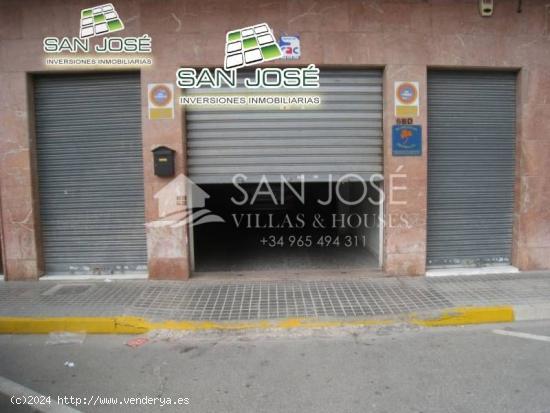  VENTA DE LOCAL COMERCIAL EN NOVELDA EN MUY BUENA ZONA - ALICANTE 