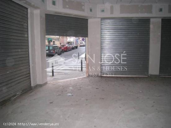 Inmobiliaria San Jose vende o alquila local comercial en Aspe, Alicante, Costa Blanca - ALICANTE