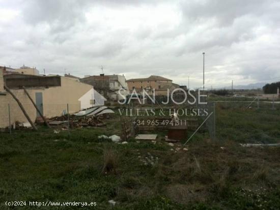 Suelo urbanizable en Plaza del Oeste en Cañada - ALICANTE