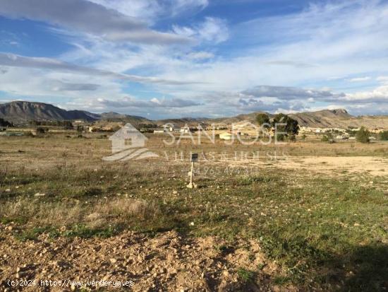 VENTA DE PARCELA EN HONDON DE LAS NIEVES EN ZONA ESPECTACULAR - ALICANTE