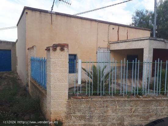  SE VENDE CASA CON TERRENO EN  ALGUEÑA (PINOSO) - ALICANTE 