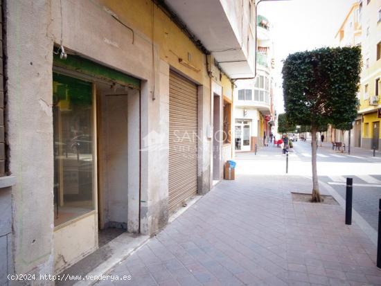 VENTA DE LOCAL COMERCIAL EN ASPE EN ZONA BARRIO DE LA COCA, AL LADO DE LA IGLESIA - ALICANTE