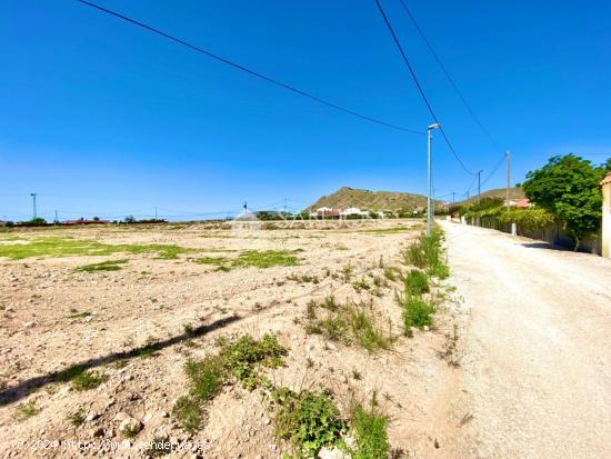 VENTA DE PARCELA DE 7.300 M2 EN ABANILLA EN EL SALADO ALTO - MURCIA