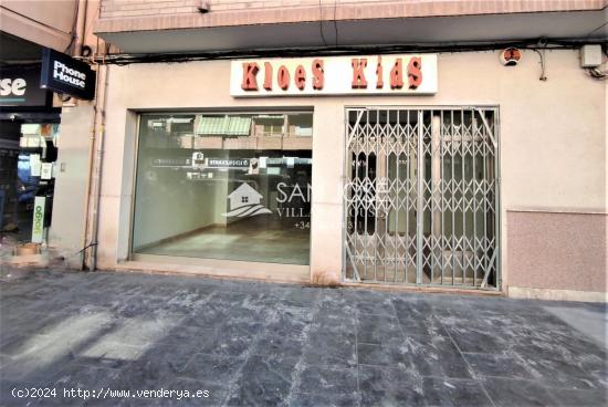  SE VENDE   ATRACTIVO LOCAL COMERCIAL EN NOVELDA EN ZONA DE LA AVENIDA DE LA CONSTITUCIÓN. - ALICANT 