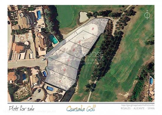 VENTA DE PARCELA Nº4 EN LA MARQUESA GOLF, ROJALES, ALICANTE. - ALICANTE