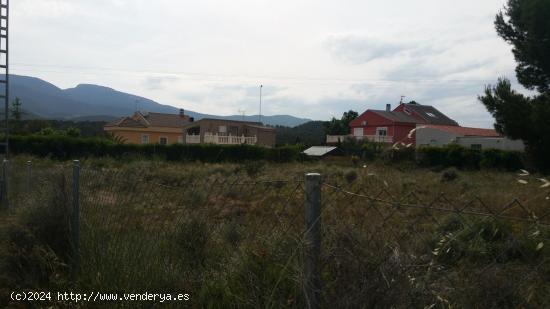 SE VENDE PARCELA EN FINCA TEROL VALLADA CON LUZ Y AGUA EN LA PUERTA - ALICANTE