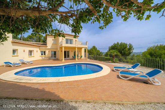 ✓Villa con Vistas al Mar y Piscina en Benimeit, Moraira, Costa Blanca. - ALICANTE