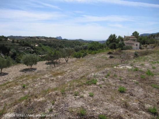 ▷Terrenos Rústicos Vistas al Mar, Benissa - ALICANTE