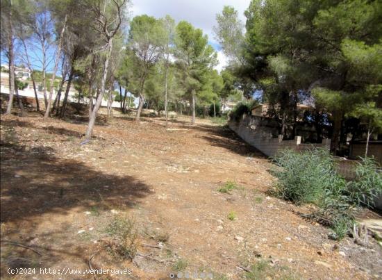 Parcelas a menos de 2 km del pueblo y playa en Moraira - Zona: El bosque - ALICANTE