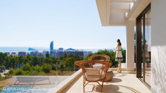 Villas nueva construcción con vistas al mar en Finestrat - ALICANTE