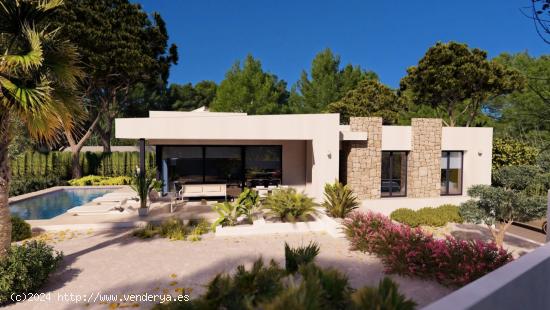 ▷Villas de Una Planta en Benissa Costa Alicante Costa Blanca - ALICANTE