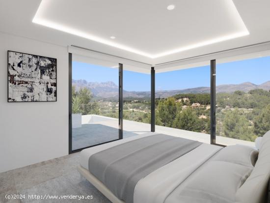 ▷Villa en Calpe Empedrola con Vistas a las Montañas y Piscina Privada Alicante Costa Blanca - ALI