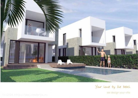 CHALET INDEPENDIENTE DE DISEÑO  A 250 METROS DEL MAR,, NUEVO - ALICANTE