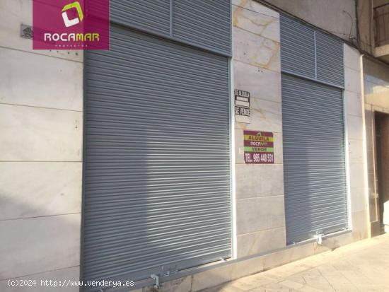 !! ESTUPENDO LOCAL COMECIAL JUNTO IGLESIA DEL CARMEN, PLAZA DE BARCELONA !!! - ALICANTE