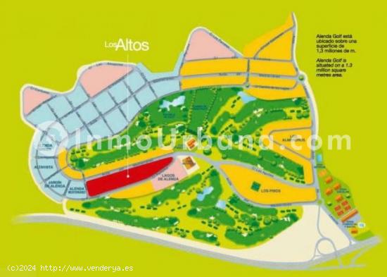 VENTA PARCELA ALENDA GOLF, VISTAS INMEJORABLES - ALICANTE