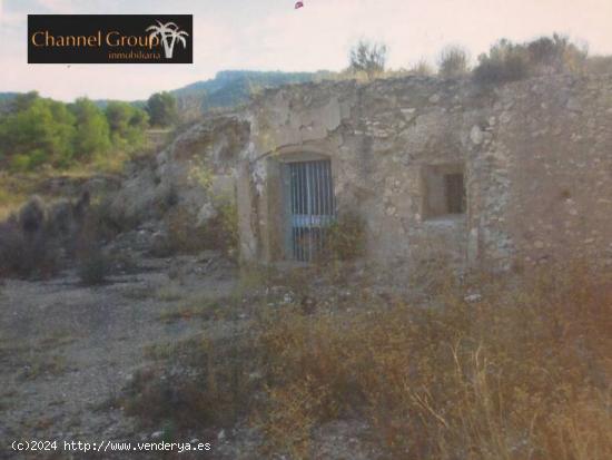  SE VENDE CASA CUEVA RURAL - ALICANTE 