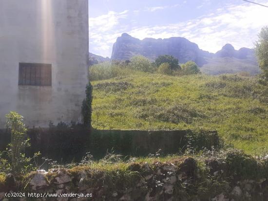 SE VENDE TERRENO CON EDIFICIO  EN RAMALES D ELA VICTORIA (CANTABRIA) - CANTABRIA