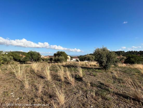 ¡FANTÁSTICA PARCELA URBANIZABLE EN CASTELLVELL - TARRAGONA! - TARRAGONA