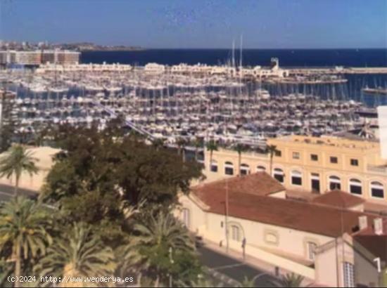 ALQUILER DE EXCELENTE ATICO CON GRAN TERRAZA Y VISTAS AL MAR ZONA ENSANCHE - ALICANTE