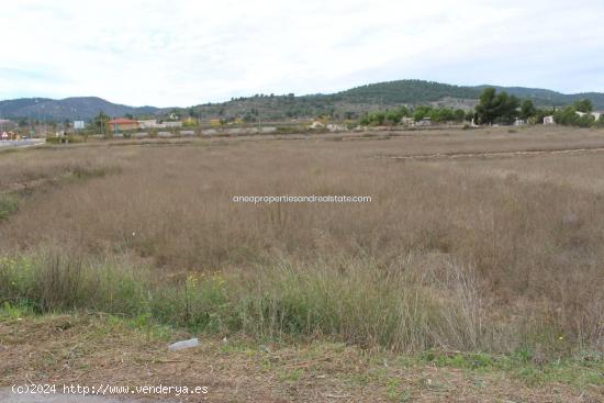 TERRENO SEMI URBANO CON DERECHOS DE AGUA - ALICANTE