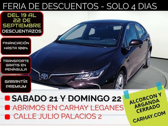  Toyota Corolla 1.8 125H BUSINESS PLUS E-CVT SEDAN - LEGANES 