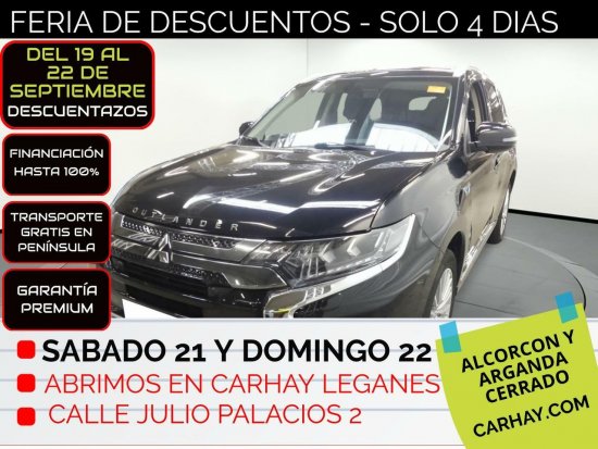  Mitsubishi Outlander 2.4I 4WD PHEV BUSINESS EDITION - ALCORCON 