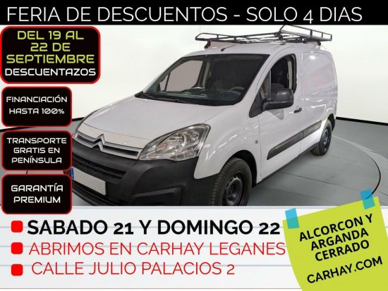 Citroën Berlingo BLUE HDI 55KW (75CV) FURGÓN - Alcorcon