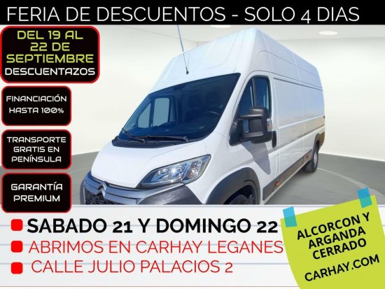 Citroën Jumper 35 L4H3 Heavy HDi 150 furgón 96KW 130CV - Alcorcon