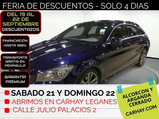  Mercedes CLA SB 200 D BUSINESS SOLUTION AUT - Alcorcon 