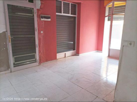 SE ALQUILA LOCAL COMERCIAL EN ELCHE ZONA RAVAL - ALICANTE