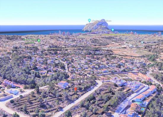 ▷Parcela Calpe Empedrola Alicante Costa Blanca - ALICANTE