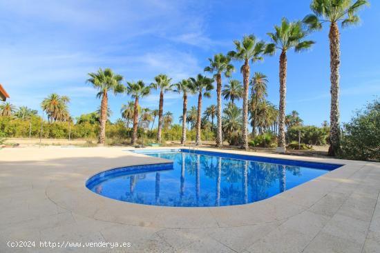 EXCELENTE OPORTUNIDAD, CHALET SEMINUEVO, CON PISCINA Y GRAN BARBACOA. - ALICANTE