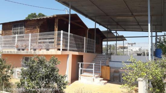 TERRENO CON CASA DE MADERA EN EL ESPARRAGAL DETRÁS DE CANTALARES - MURCIA