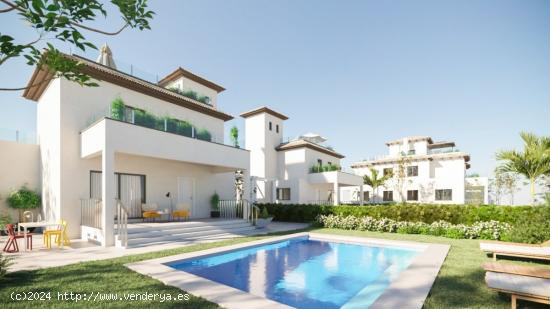  VENTA-OBRA NUEVA-LA MARINA-CHALETS - 2 Y 3 DORMITORIOS - ALICANTE 