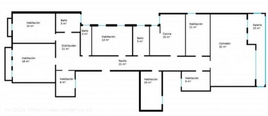 VENTA - PISO PARA ENTRAR A VIVIR  EN BARCELONA- 7 HAB - 3 BAÑOS - 181 M2 - BARCELONA