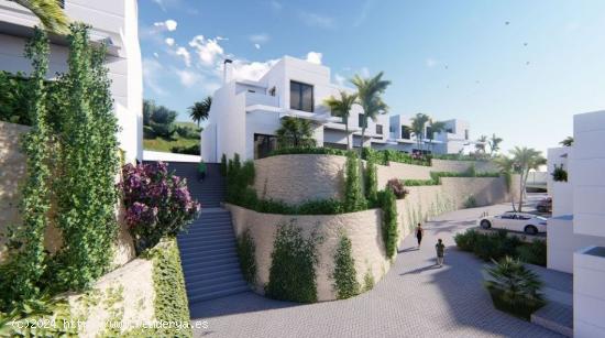 VENTA-OBRA NUEVA-BANAHAVIS-ADOSADOS4D-2B-150M2-PATIO 47M2-PISCINA-ZONA VERDE - MALAGA