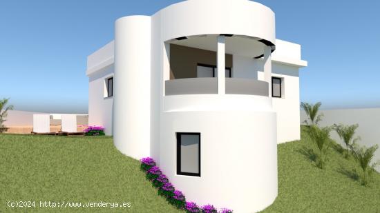 VENTA-OBRA NUEVA-PINAR DE CAMPOVERDE-VILLA-3D-2B-191M2-PARCELA 690m2-PORCHE 8M2-SOLÁRIUM 85M2 - ALI