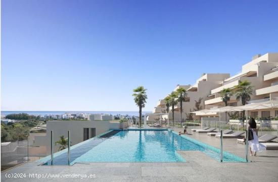 VENTA-OBRA NUEVA-ESTEPONA-APARTAMENTOS-2/3D-2B-71M2-TERRAZA 41M2-GARAJE-VISTAS AL MAR-CERCA LA PLAYA