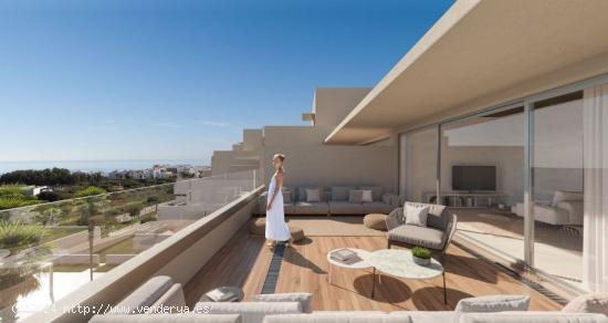 VENTA-OBRA NUEVA-ESTEPONA-APARTAMENTOS-2/3D-2B-71M2-TERRAZA 41M2-GARAJE-VISTAS AL MAR-CERCA LA PLAYA