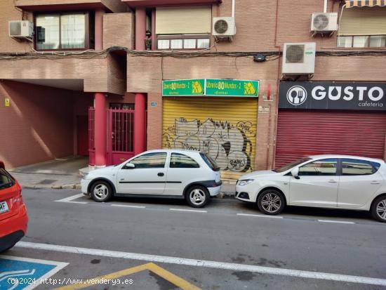 Local comercial frente a Escuela Oficial de Idiomas - ALICANTE