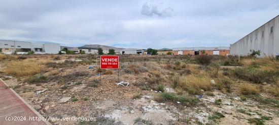 Parcela de suelo industrial (Posibilidad de segregación) - ALICANTE