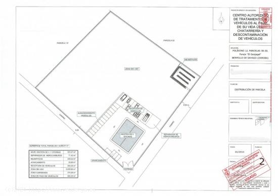 PARCELAS EN POLIGONO INDUSTRIAL, CON PROYECTO PARA DESGUACE - ZAMORA