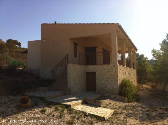 FINCA CON CASA REFORMADA Y BODEGA EN EL SEMISOTANO - ALICANTE