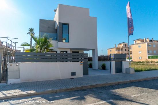 Villas con acabados de lujo junto a la playa y el parque natural - Mod. Isla de Tabarca - ALICANTE