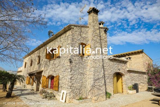  Espectacular masía rústica a la venta muy próxima a Xátiva - VALENCIA 