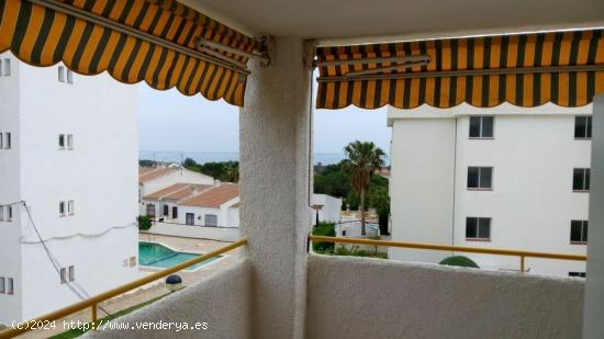 Apartamento de 1 dormitorio con vistas al mar y piscina comunitaria. - TARRAGONA